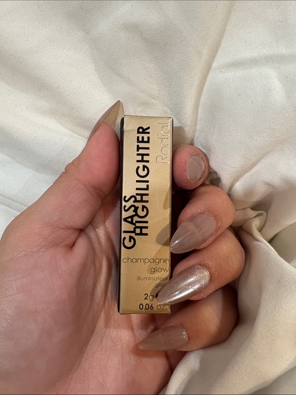 Rodial Glass Highlighter - Champagne Glow mini BNIB
